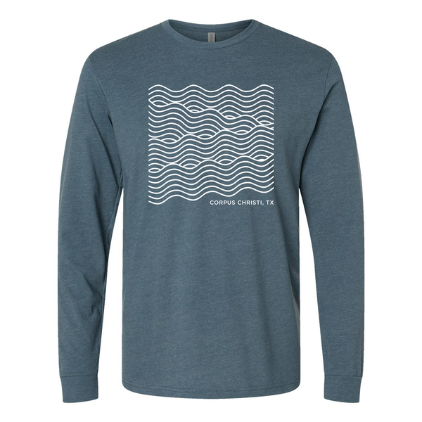 Corpus Christi Waves Long Sleeve T-shirt