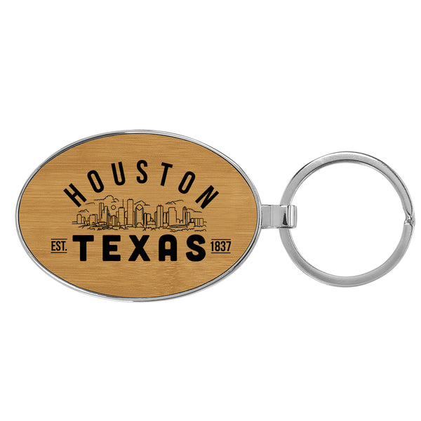 Houston Texas Key Tag