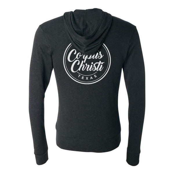 Made in CC Logo Zip Front Hoodie