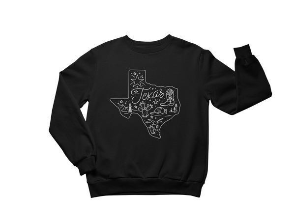 Around Texas Sweatshirt