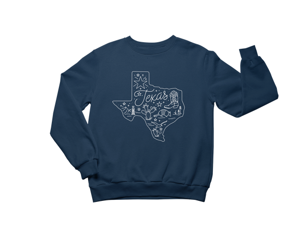 Around Texas Sweatshirt