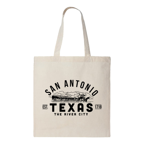 San Antonio Texas Tote Bag