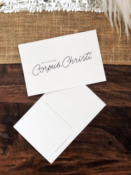 Postcard-With Love from Corpus Christi
