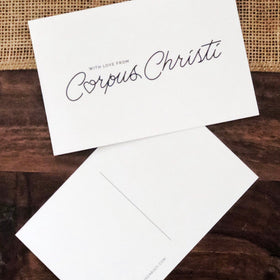 Postcard-With Love from Corpus Christi