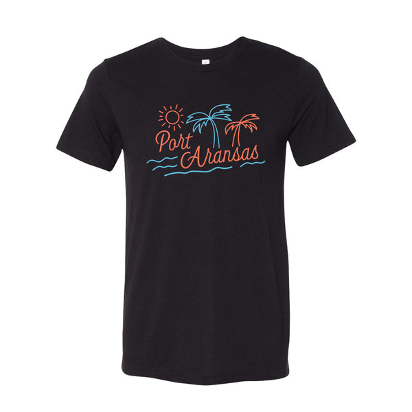 Port Aransas Texas-Sun T-Shirt