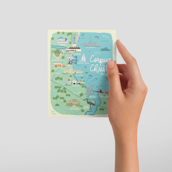 Postcard-CC Coast